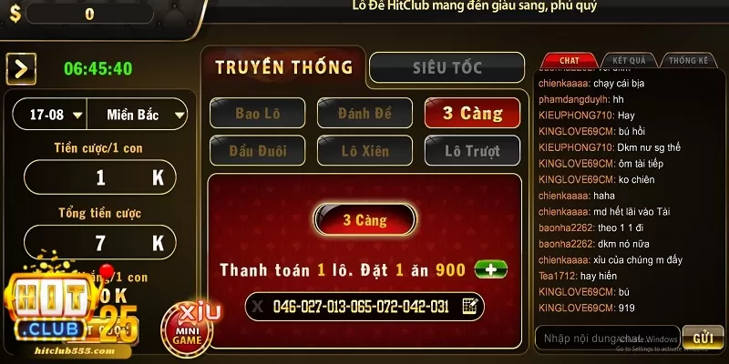 Cách tính điểm khi chơi 4 càng